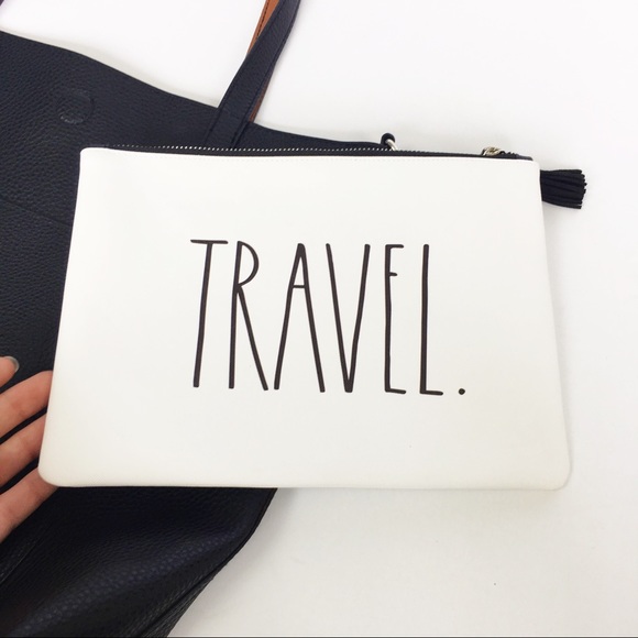 Rae Dunn Handbags - Rae Dunn Travel zippered pouch